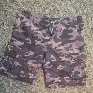 Guide Gear Purple Cargo Shortz Sz 40